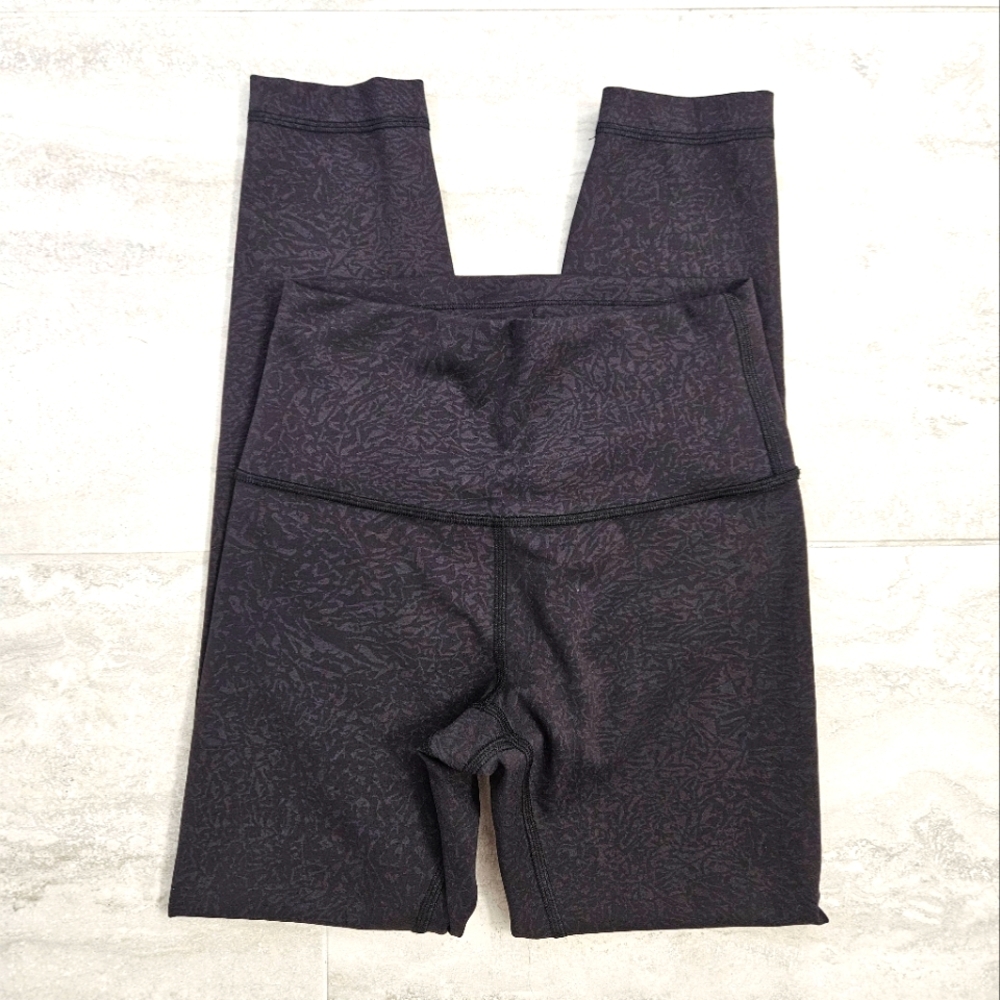 Lululemon Wunder Train Leggings Black 25" Size 4 EUC